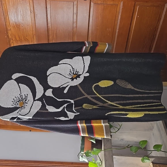 Max Sport Art Deco Lily Knit Cardigan Large - Picture 3 of 8